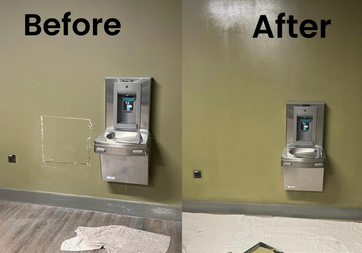 fix wall before and after 